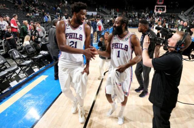 开云APP-双巨头日益默契！哈登恩比德成就彼此：76人不好惹